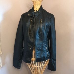 Lulu’s Faux Leather Jacket
